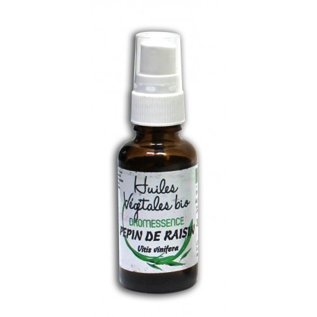 huile végétale : Pépins de raisin 