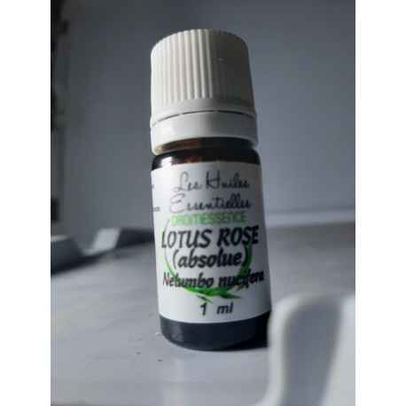 Huile essentielle Lotus  (absolue) DROMESSENCE