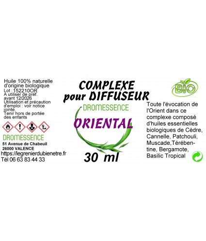 Huile à diffuser oriental 30ml